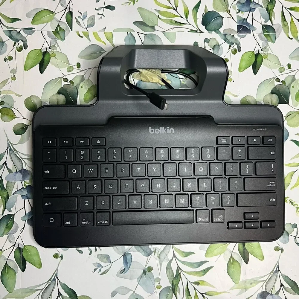 BELKIN B2B130 Black Lightning Wired Slim Tablet Keyboard